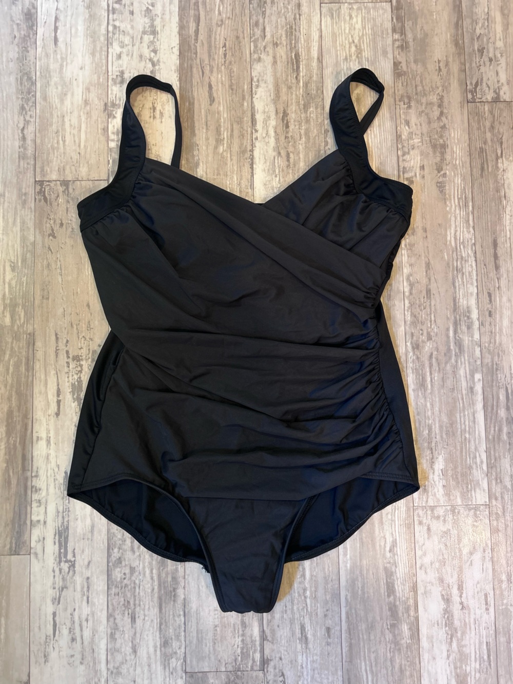 Miraclesuit Classic Black One-Piece Swimsuit